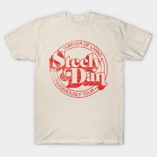 Retro Grunge-Style Steely Dan T-Shirt